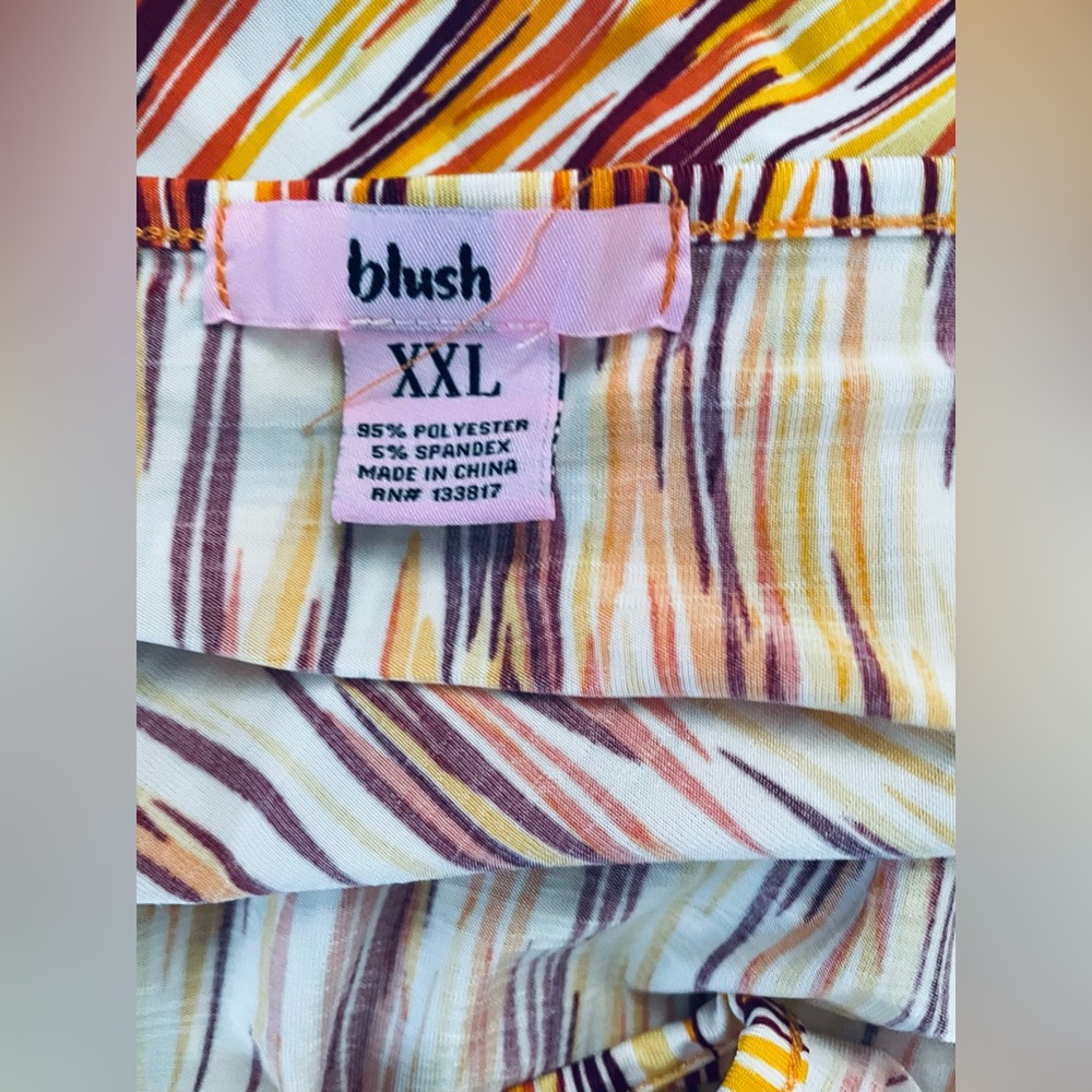 Blush Multicolor Patterned Blouse - image 3